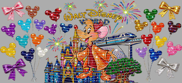 16oz Disney style-D-3538